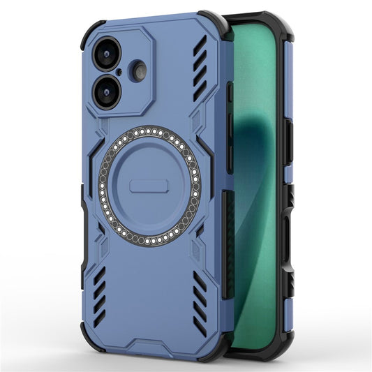 MagSafe Case for Apple iPhone 17, Techsuit, ArmorMag, Blue
