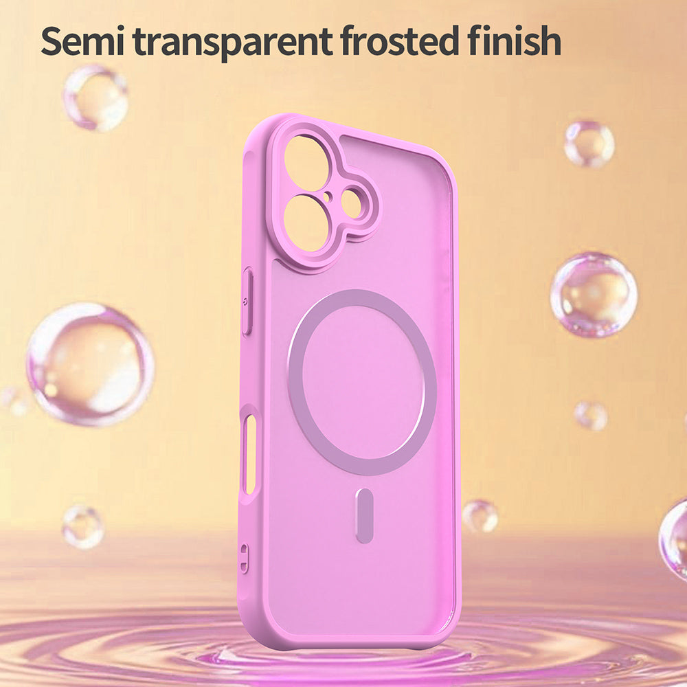 Θήκη MagSafe για Apple iPhone 17, Techsuit, HaloFrost II, Ροζ