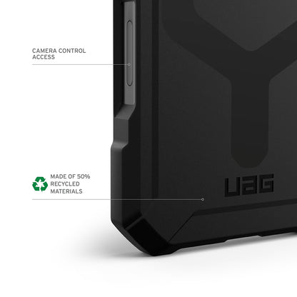 MagSafe Case for Apple iPhone 17, Urban Armor Gear, Essential Armor, Black