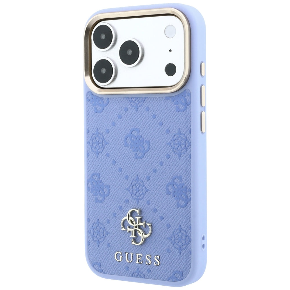 Θήκη MagSafe για Apple iPhone 18 Pro / 17 Pro, Guess, Peony 4G Small Logo, Μπλε