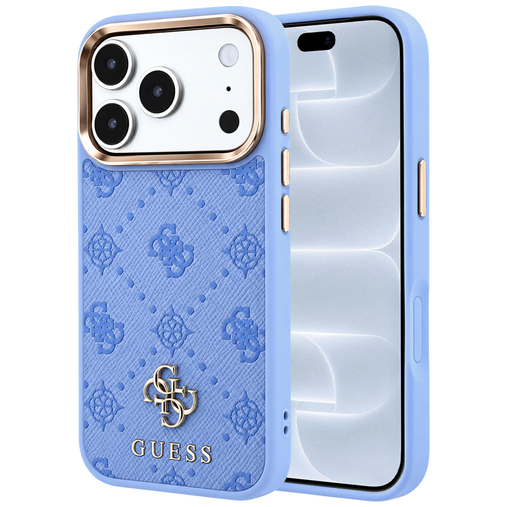 Θήκη MagSafe για Apple iPhone 18 Pro / 17 Pro, Guess, Peony 4G Small Logo, Μπλε
