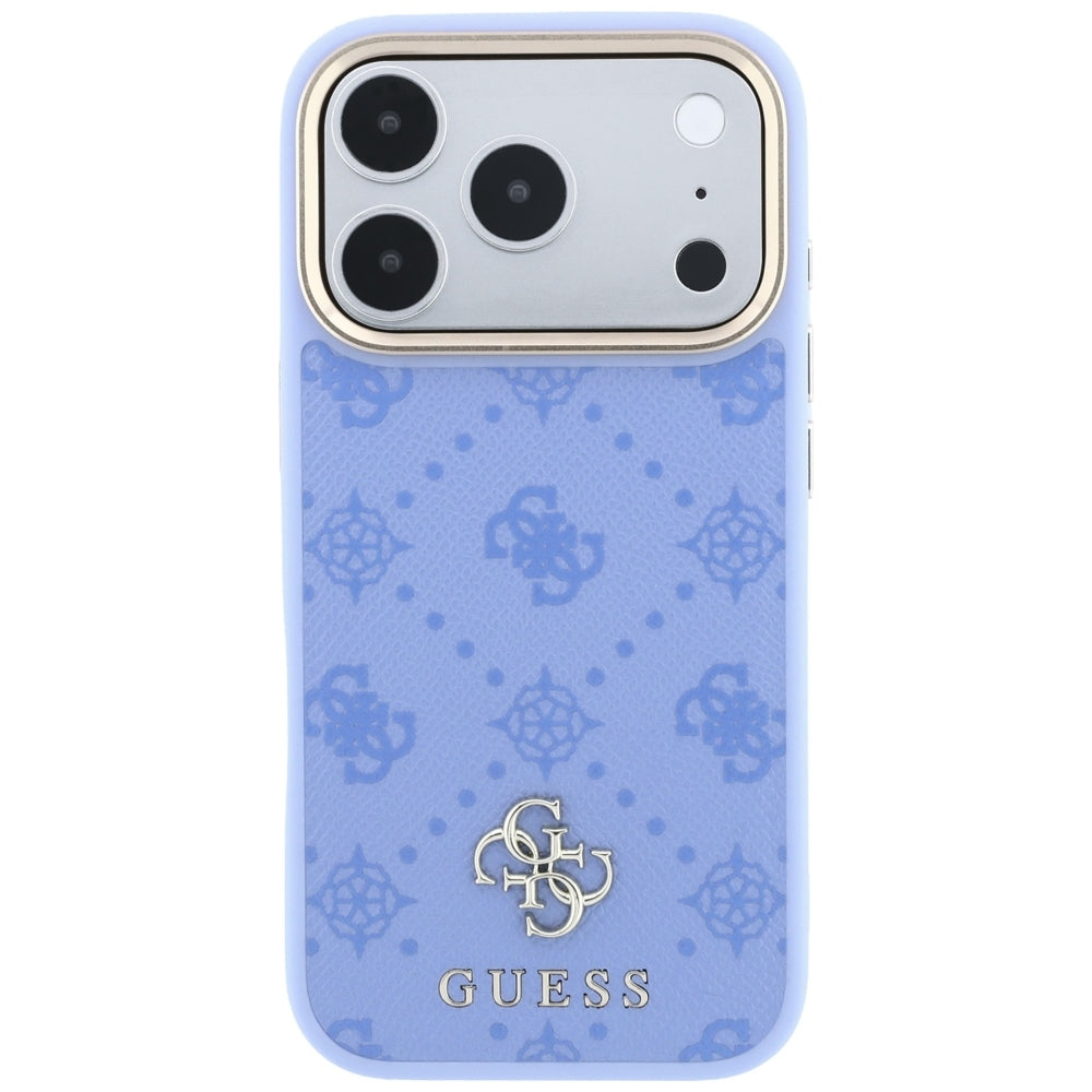 Θήκη MagSafe για Apple iPhone 18 Pro / 17 Pro, Guess, Peony 4G Small Logo, Μπλε