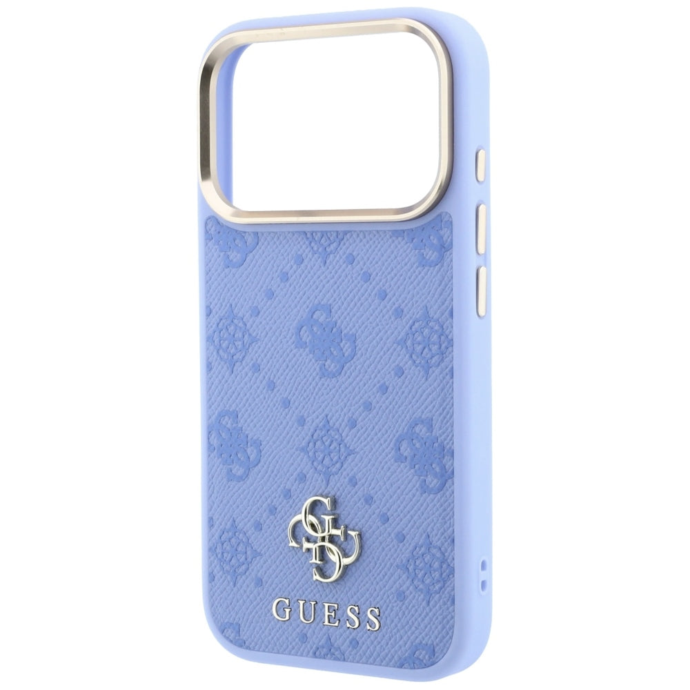 Θήκη MagSafe για Apple iPhone 18 Pro / 17 Pro, Guess, Peony 4G Small Logo, Μπλε
