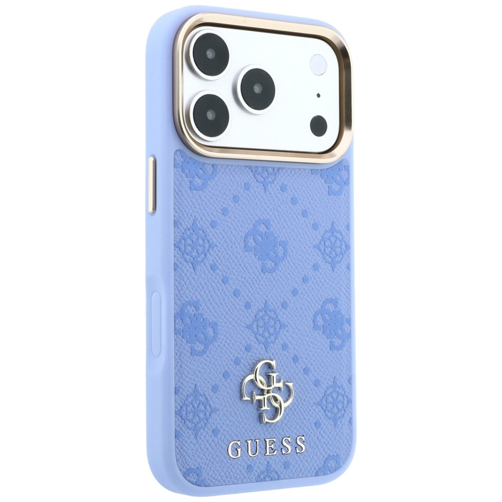 Θήκη MagSafe για Apple iPhone 18 Pro / 17 Pro, Guess, Peony 4G Small Logo, Μπλε