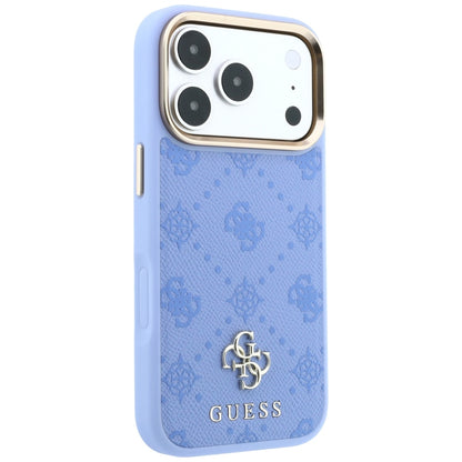 Θήκη MagSafe για Apple iPhone 18 Pro / 17 Pro, Guess, Peony 4G Small Logo, Μπλε