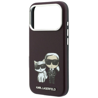 Θήκη MagSafe για Apple iPhone 18 Pro / 17 Pro, Karl Lagerfeld, KC Bodies Sketch, Βυσσινί