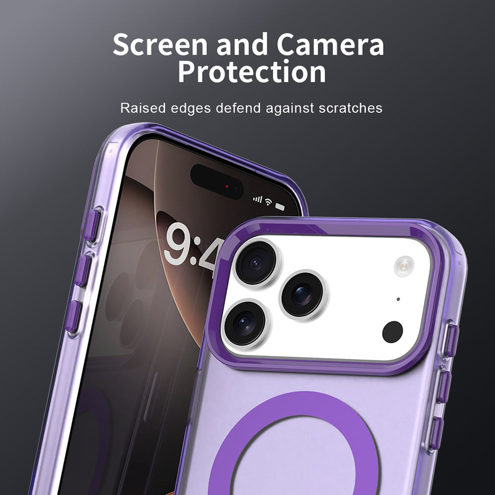 Θήκη MagSafe για Apple iPhone 18 Pro / 17 Pro, Techsuit, CandyCase, Μωβ
