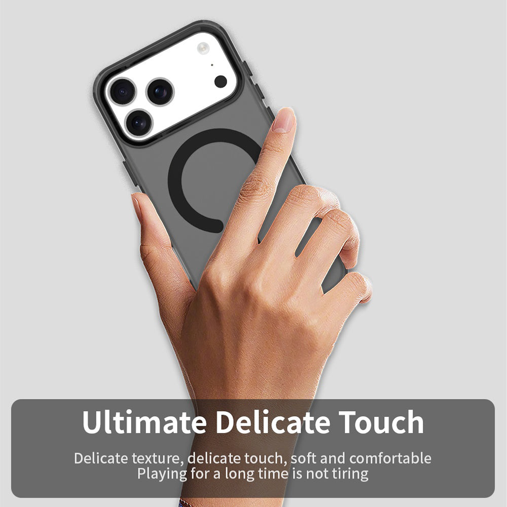 Θήκη MagSafe για Apple iPhone 18 Pro / 17 Pro, Techsuit, CandyCase, Μαύρο