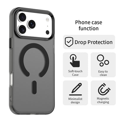 Θήκη MagSafe για Apple iPhone 18 Pro / 17 Pro, Techsuit, CandyCase, Μαύρο