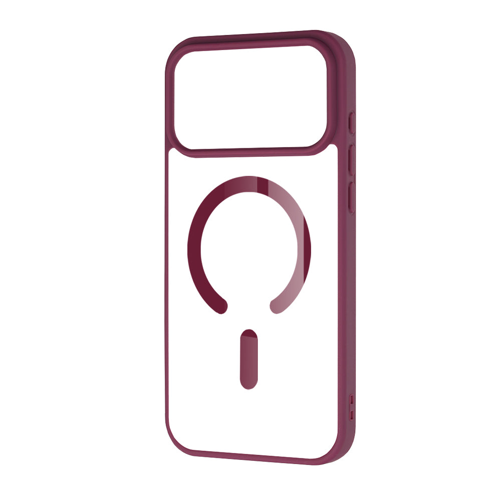 Θήκη MagSafe για Apple iPhone 18 Pro / 17 Pro, Techsuit, Pro, Σκούρο Κόκκινο