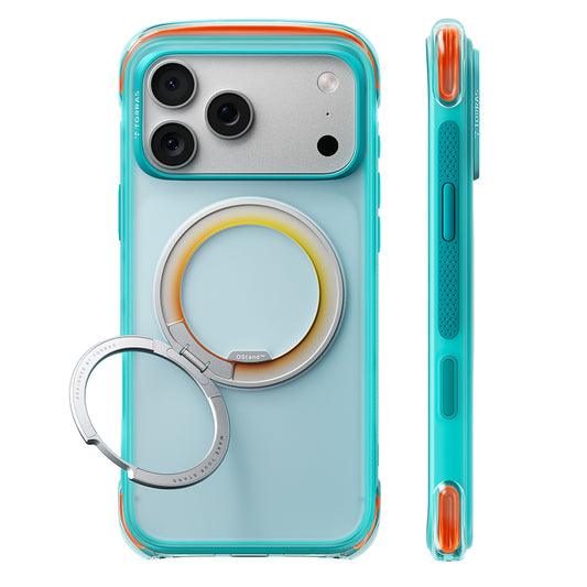 Θήκη MagSafe για Apple iPhone 18 Pro / 17 Pro, Torras, O3 Air Core, Τιρκουάζ