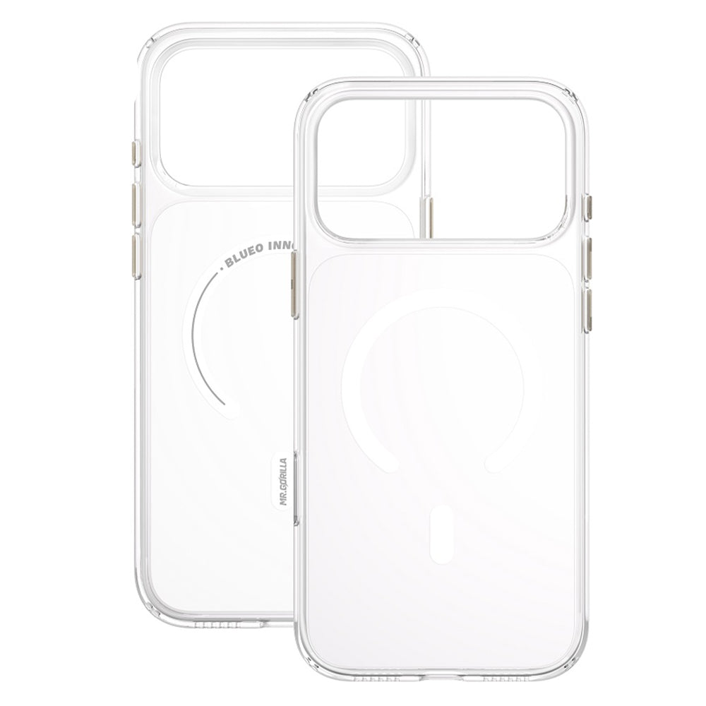 Θήκη MagSafe για Apple iPhone 18 Pro Max / 17 Pro Max, Blueo, Crystal+ Anti-Drop, Διαφανής