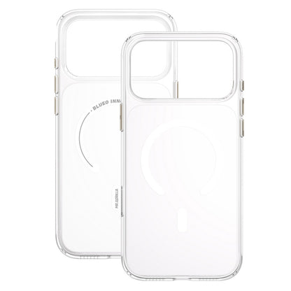 Θήκη MagSafe για Apple iPhone 18 Pro Max / 17 Pro Max, Blueo, Crystal+ Anti-Drop, Διαφανής