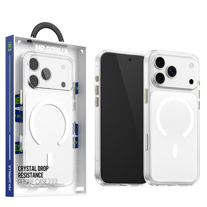 Θήκη MagSafe για Apple iPhone 18 Pro Max / 17 Pro Max, Blueo, Crystal+ Anti-Drop, Διαφανής
