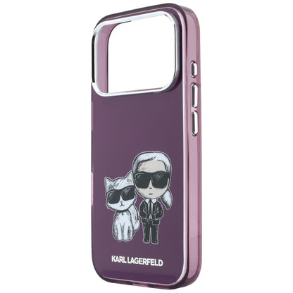 Θήκη MagSafe για Apple iPhone 18 Pro Max / 17 Pro Max, Karl Lagerfeld, IML KC Bodies Sketch Print, Βυσσινί