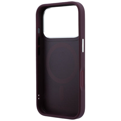 MagSafe Case for Apple iPhone 18 Pro Max / 17 Pro Max, Karl Lagerfeld, Point and Choupette Sketch, Burgundy