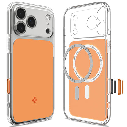 MagSafe Case for Apple iPhone 18 Pro Max / 17 Pro Max, Spigen, Ultra Hybrid T, Orange ACS12133