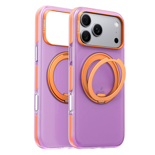Θήκη MagSafe για Apple iPhone 18 Pro Max / 17 Pro Max, Torras, Ostand O3 Hue, Μωβ