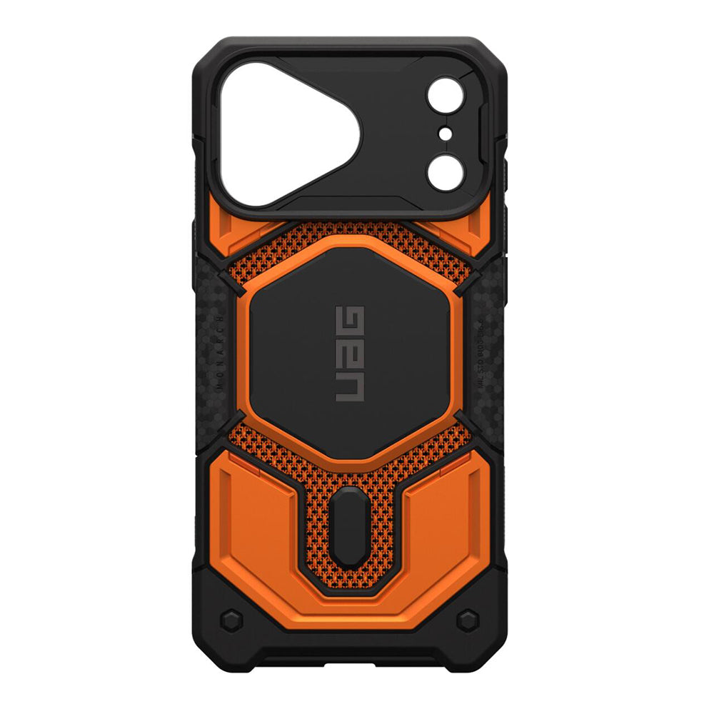 Θήκη MagSafe για Apple iPhone 18 Pro Max / 17 Pro Max, Urban Armor Gear, Monarch Pro Kevlar, Πορτοκαλί