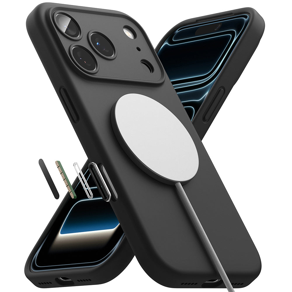 MagSafe Case for Apple iPhone 18 Pro Max, Ringke, Silicone, Black