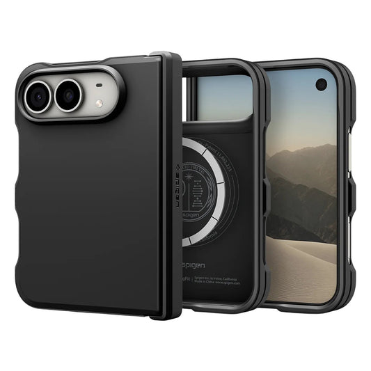 Θήκη MagSafe για Apple iPhone Duo, Spigen, Tough Armor Pro, Μαύρη ACS11690