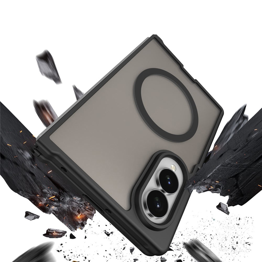 Θήκη MagSafe για Apple iPhone Duo, Techsuit, HaloFrost II, Μαύρο