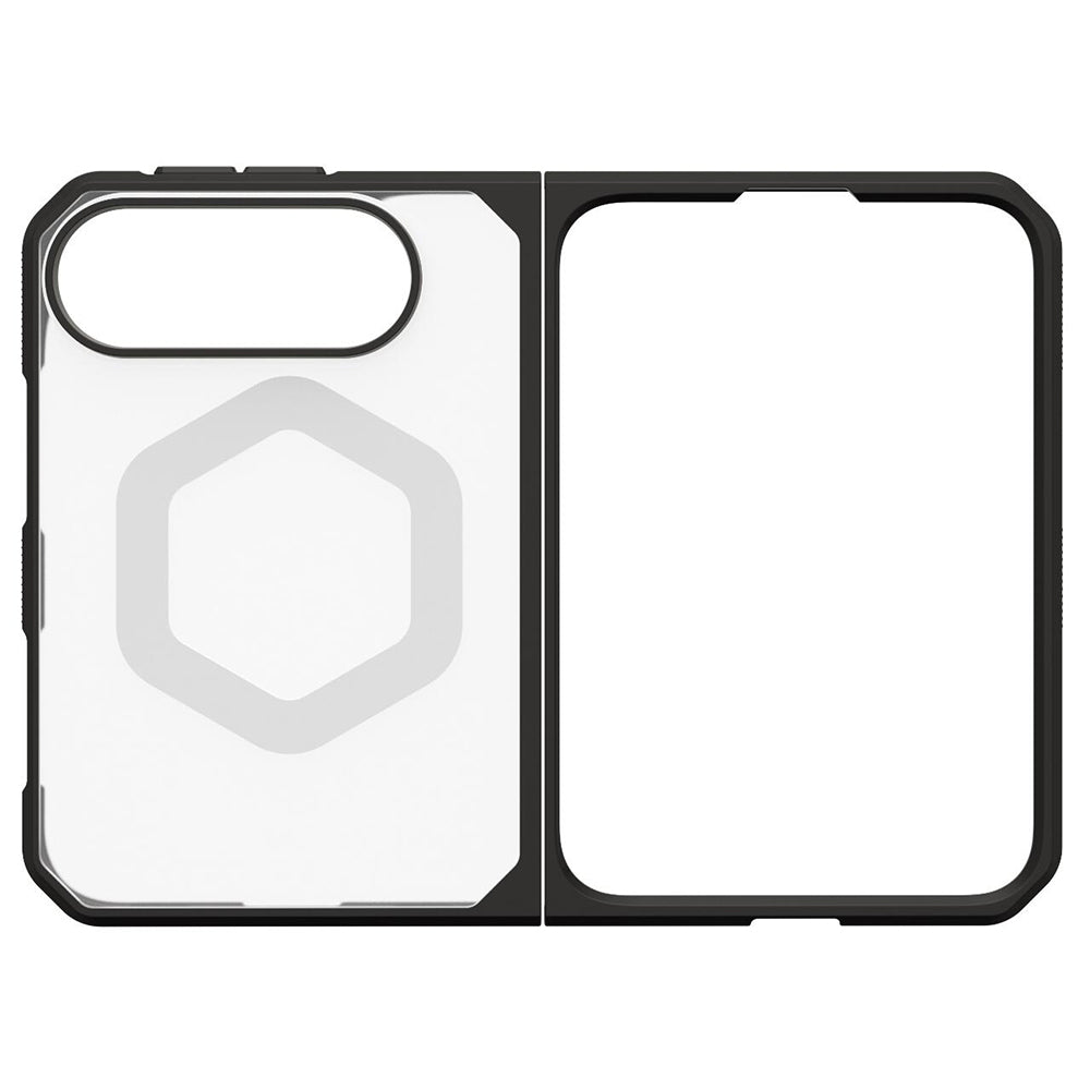MagSafe Case for Apple iPhone Duo, Urban Armor Gear, Mouve, Transparent