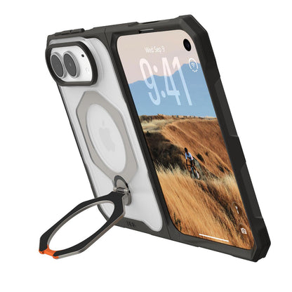 MagSafe Case for Apple iPhone Duo, Urban Armor Gear, Mouve XTE, Transparent