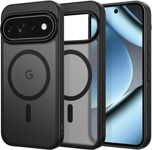 Θήκη MagSafe για Google Pixel 11 Pro XL / 10 Pro XL / 9 Pro XL, Tech-Protect, Magmat, Μαύρο Ματ