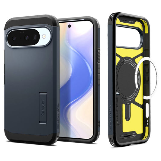 Θήκη MagSafe για Google Pixel 10 Pro / 10, Spigen, Tough Armor, Μπλε ACS09706