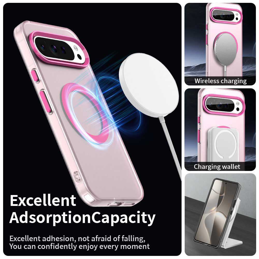 Θήκη MagSafe για Google Pixel 10 Pro / 10, Techsuit, CandyCase, Ροζ