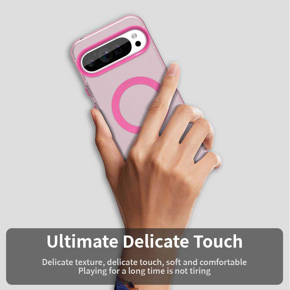 Θήκη MagSafe για Google Pixel 10 Pro / 10, Techsuit, CandyCase, Ροζ