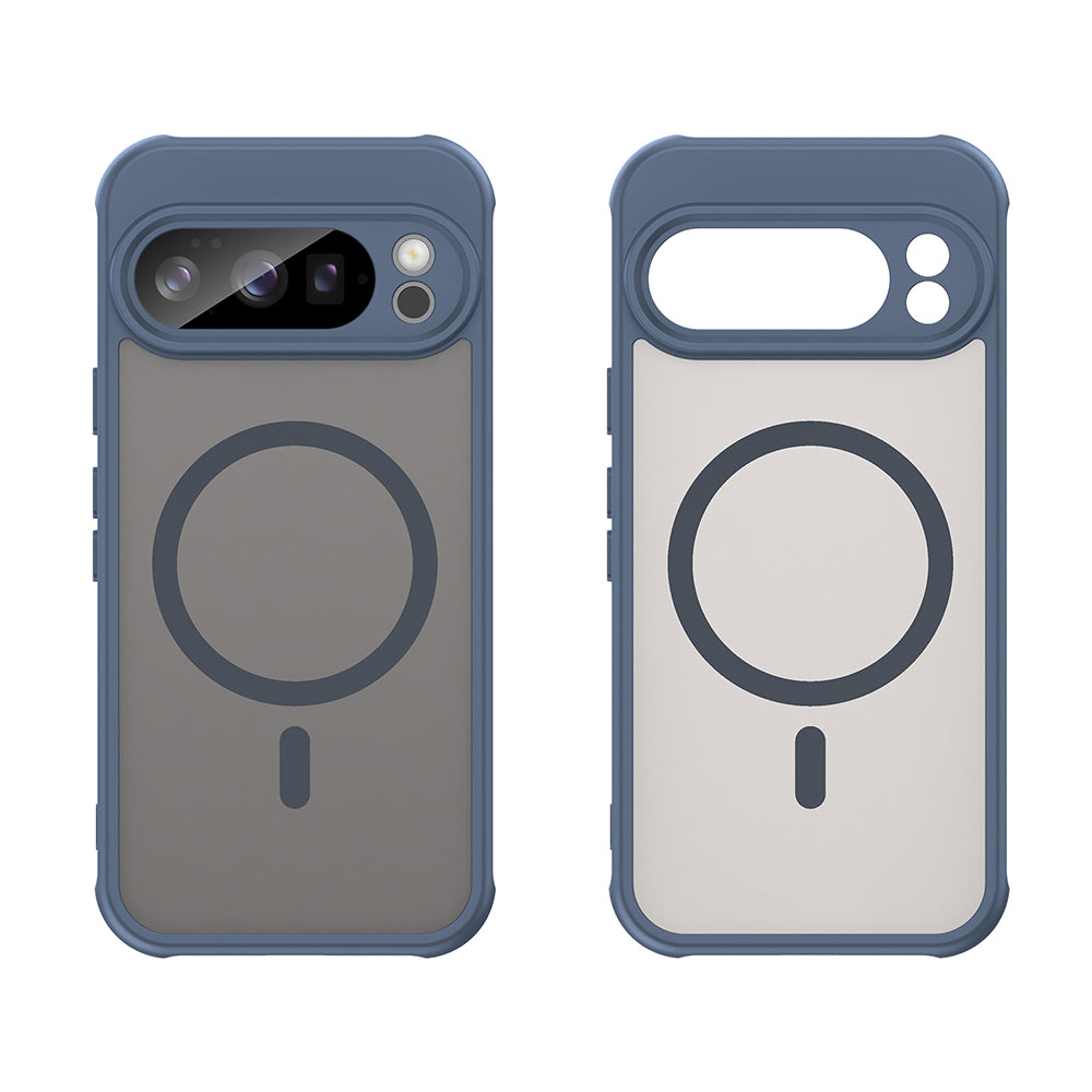 MagSafe Case for Google Pixel 10 Pro, Techsuit, HaloFrost II, Navy Blue