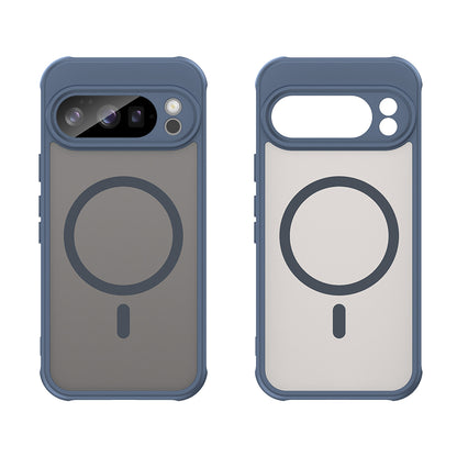 MagSafe Case for Google Pixel 10 Pro, Techsuit, HaloFrost II, Navy Blue