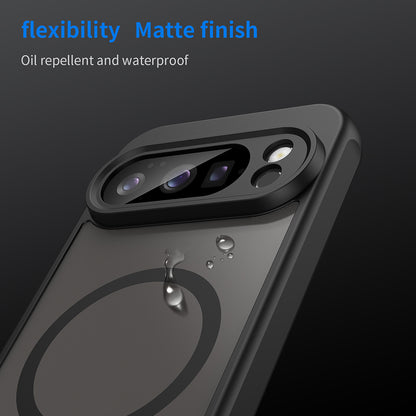 MagSafe Case for Google Pixel 10 Pro, Techsuit, HaloFrost II, Black