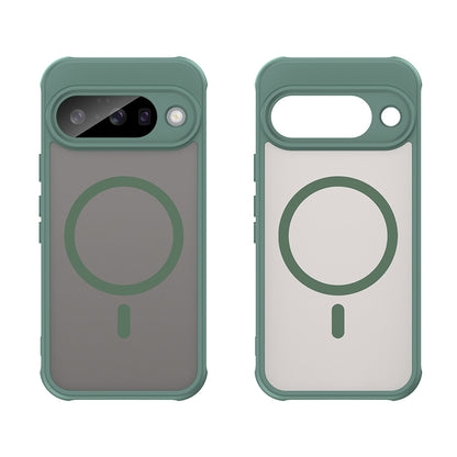 MagSafe Case for Google Pixel 10 Pro, Techsuit, HaloFrost II, Green