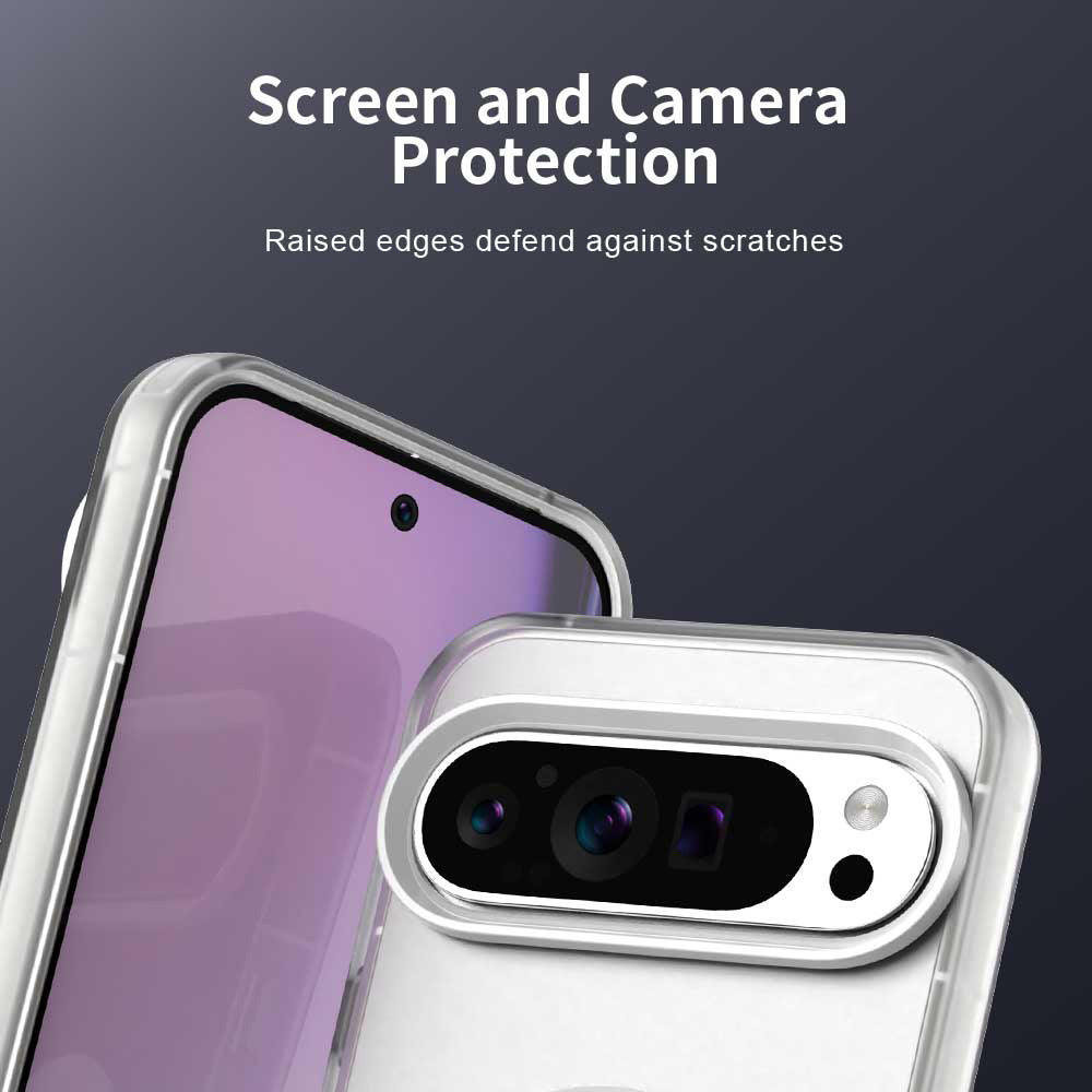 MagSafe Case for Google Pixel 10 Pro XL, Techsuit, CandyCase, White