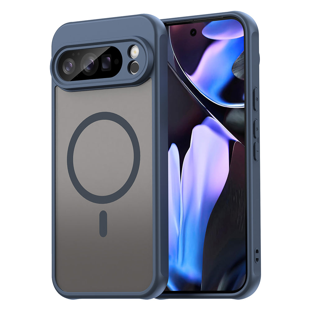 Θήκη MagSafe για Google Pixel 10 Pro XL, Techsuit, HaloFrost II, Μπλε Σκούρο