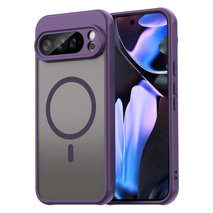 MagSafe Case for Google Pixel 10 Pro XL, Techsuit, HaloFrost II, Purple