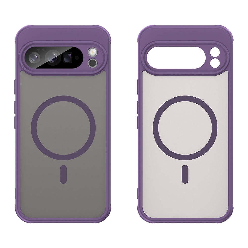 MagSafe Case for Google Pixel 10 Pro XL, Techsuit, HaloFrost II, Purple