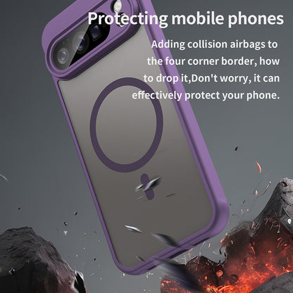MagSafe Case for Google Pixel 10 Pro XL, Techsuit, HaloFrost II, Purple
