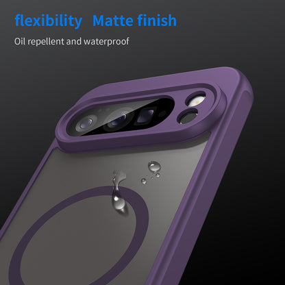 MagSafe Case for Google Pixel 10 Pro XL, Techsuit, HaloFrost II, Purple