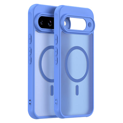 MagSafe Case for Google Pixel 10, Techsuit, HaloFrost II, Blue