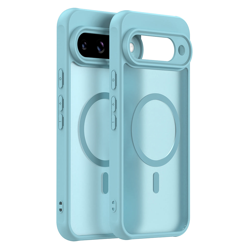 MagSafe Case for Google Pixel 10, Techsuit, HaloFrost II, Light Green