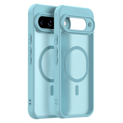 MagSafe Case for Google Pixel 10, Techsuit, HaloFrost II, Light Green