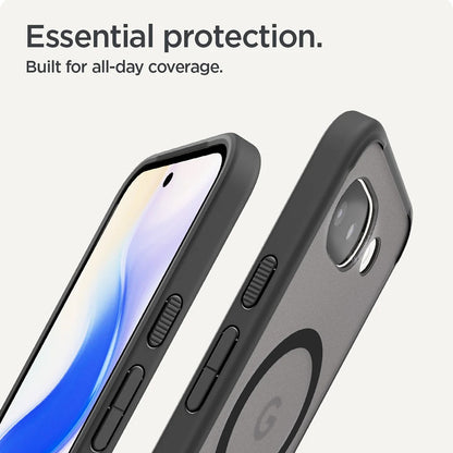 Θήκη MagSafe για Google Pixel 10a, Spigen, Ultra Hybrid, Ματ Μαύρη ACS11278