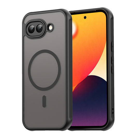 MagSafe Case for Google Pixel 10a, Techsuit, HaloFrost II, Black