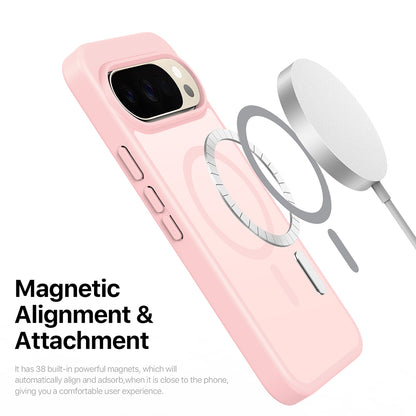 Θήκη MagSafe για Google Pixel 11 Pro / 11 / 10 Pro / 10 / 9, DUX DUCIS, Yind, Ανοιχτό Ροζ