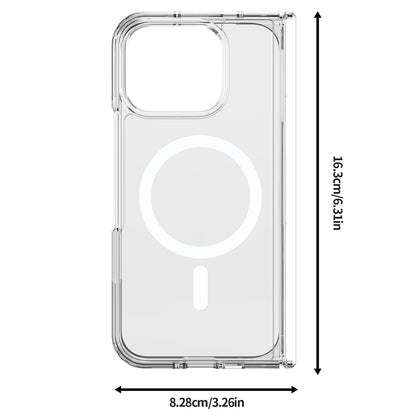 Θήκη MagSafe για Google Pixel 11 Pro Fold, DUX DUCIS, Λεπτή, Διαφανής