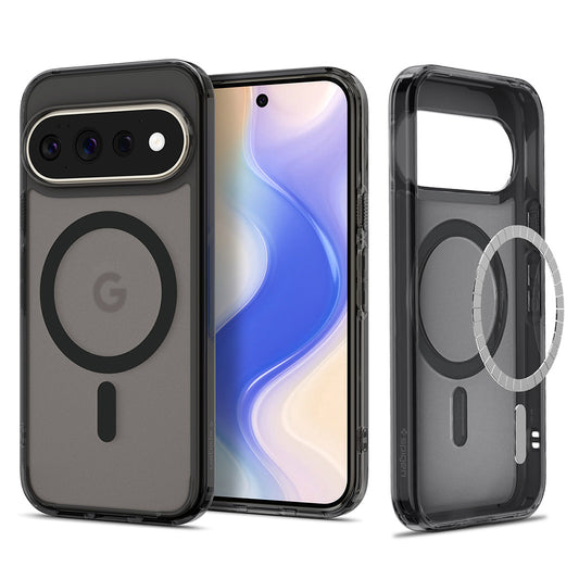 Θήκη MagSafe για Google Pixel 11 Pro, Spigen, Ultra Hybrid, Μαύρο Σατινέ ACS11432